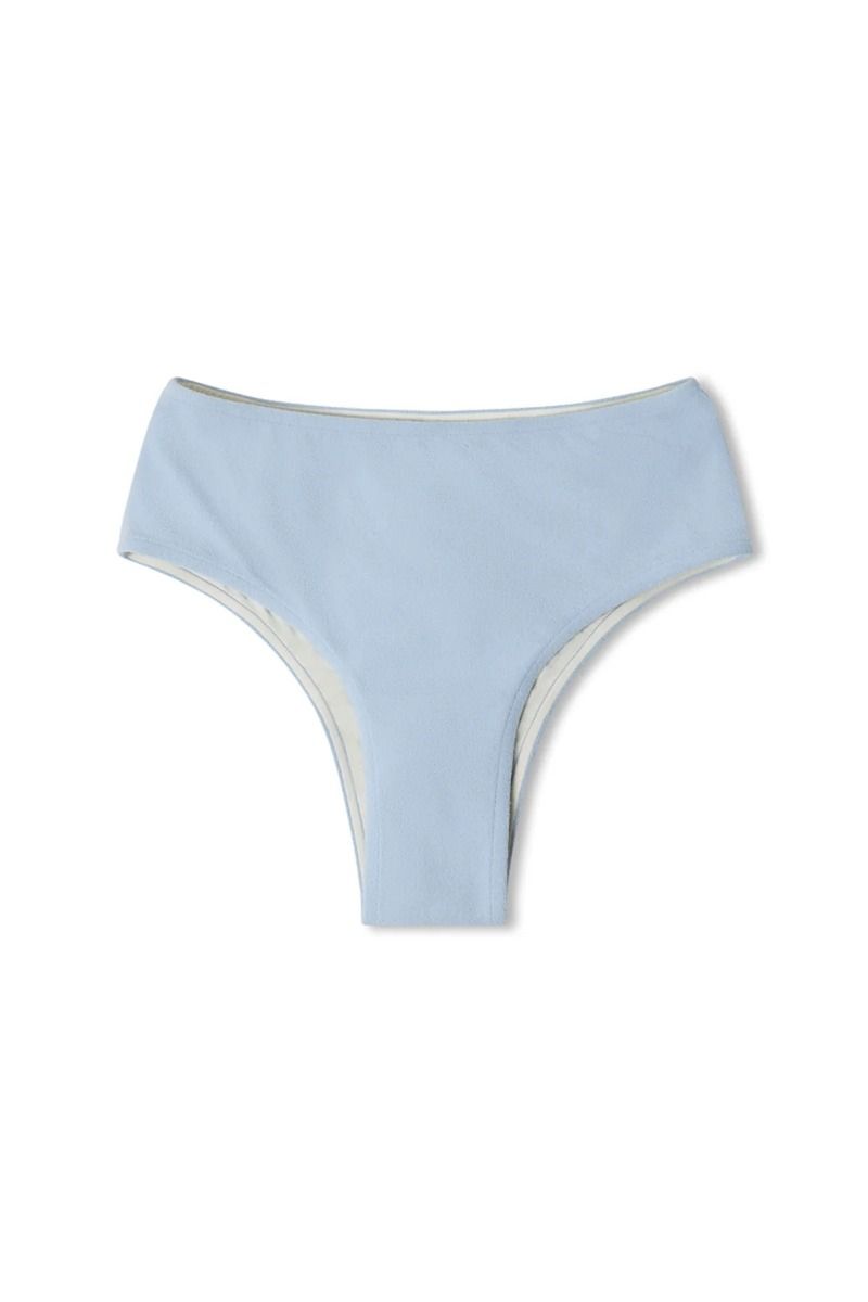 Cool Blue Towelling Waisted Brief Cool Blue