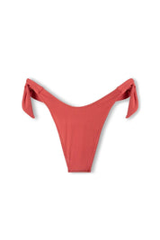 Rio Red Ribbed Curve Tie Brief Rio Red