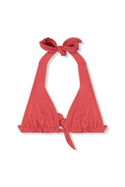 Rio Red Ribbed Halter Triangle Rio Red