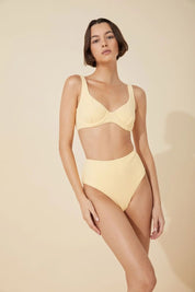 Butter Towelling Bra Cup Butter