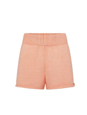 Shell Cotton Blend Knitted Short
